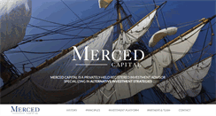 Desktop Screenshot of mercedcapital.com